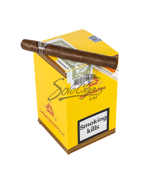 Solo Cigar on top Montecristo No. 3 (5x5)
