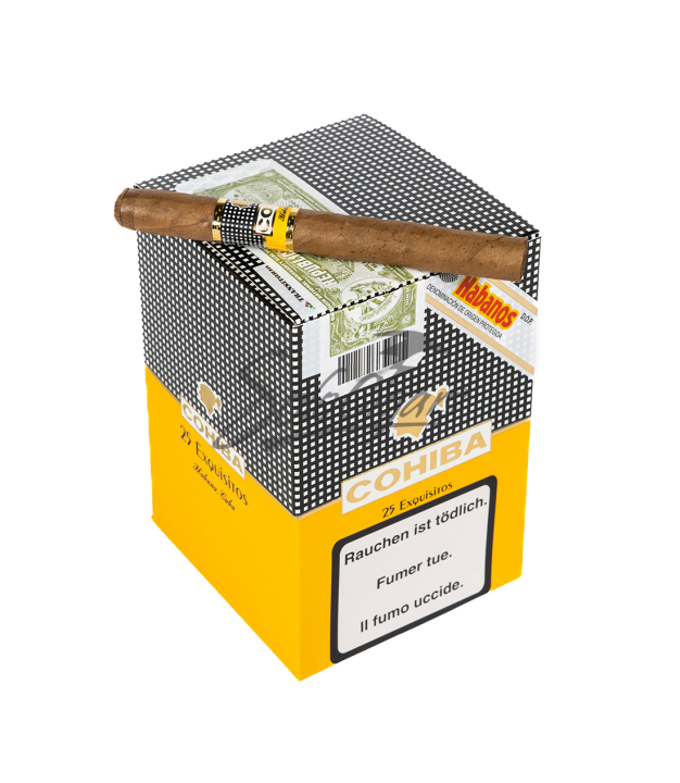 Solo Cigar on top Cohiba Exquisitos (5x5)
