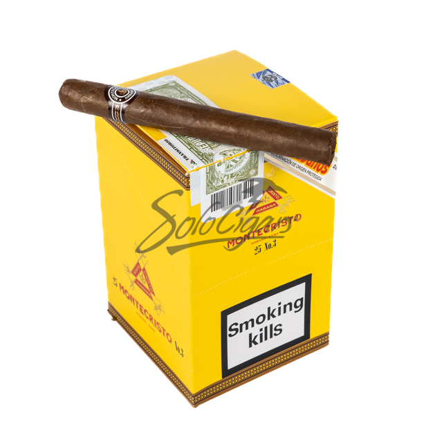 Solo Cigar on top Montecristo No. 3 (5x5)
