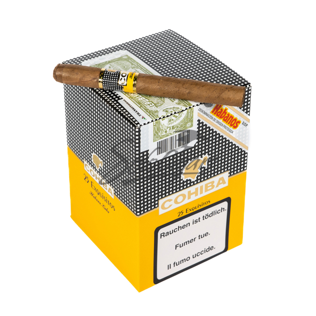 Solo Cigar on top Cohiba Exquisitos (5x5)
