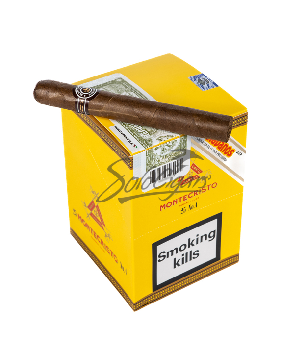 Solo Cigar on top Montecristo No. 4 (5x5)
