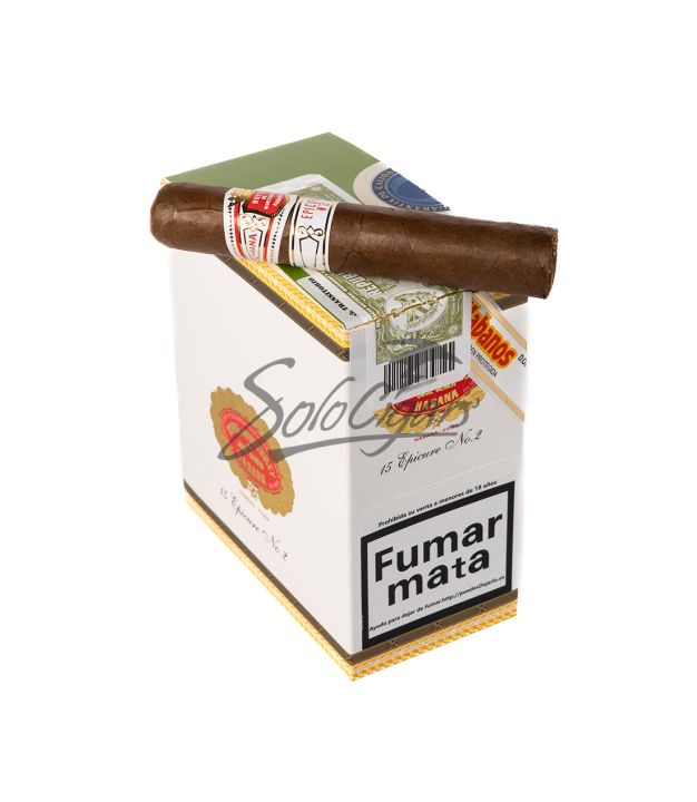 Solo Cigar on top Hoyo de Monterrey Epicure No. 2 (Box 15)
