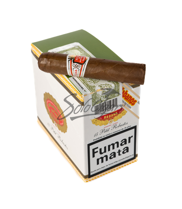 Solo Cigar on top Hoyo de Monterrey Petit Robustos (Box 15)
