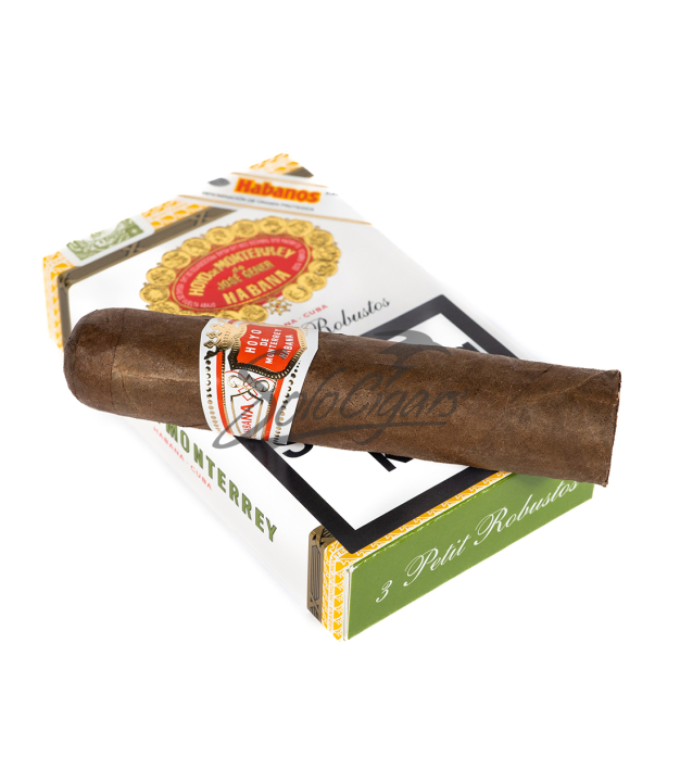 Solo Cigar on top Hoyo de Monterrey Petit Robustos (Box 3)

